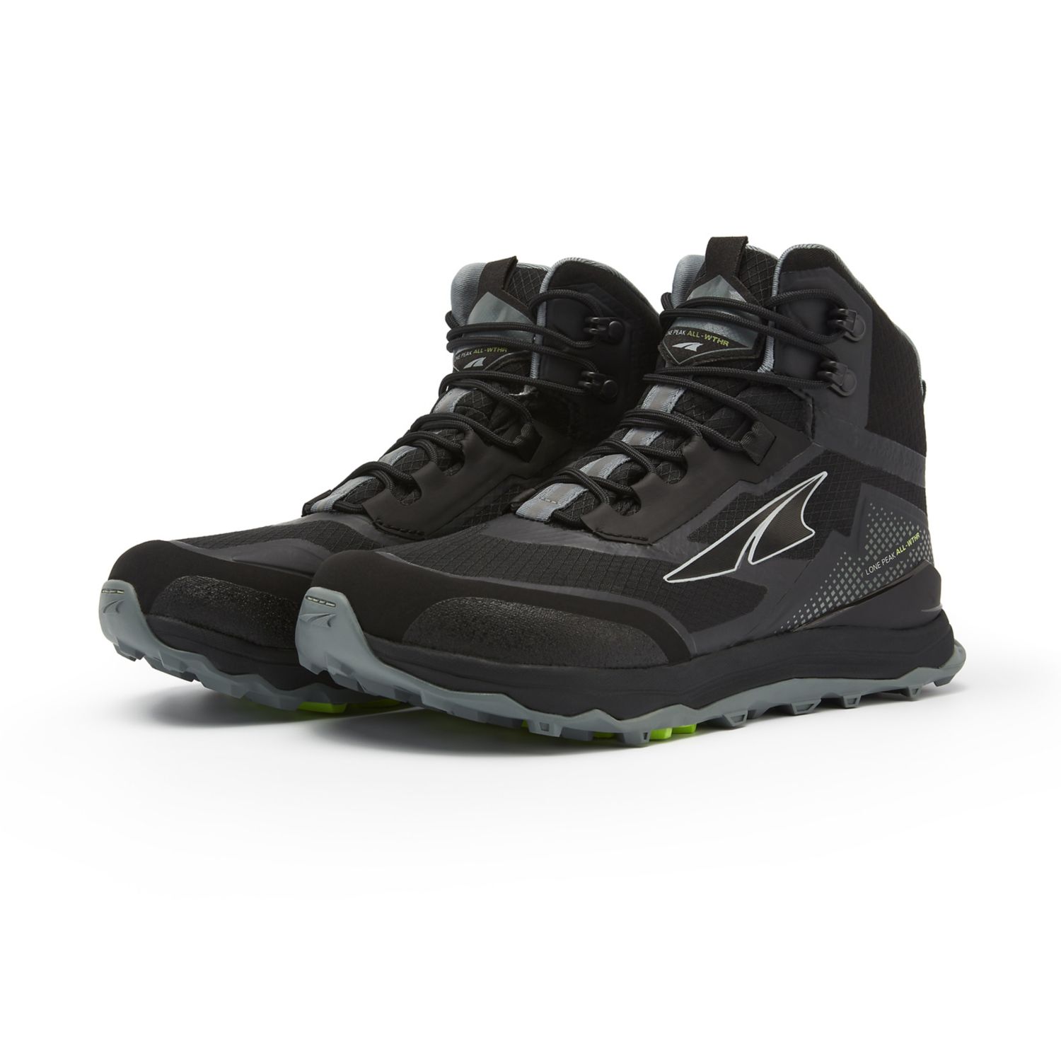 Dámské Turistické Boty Altra Lone Peak All-wthr Mid Černé | CZ-47180259