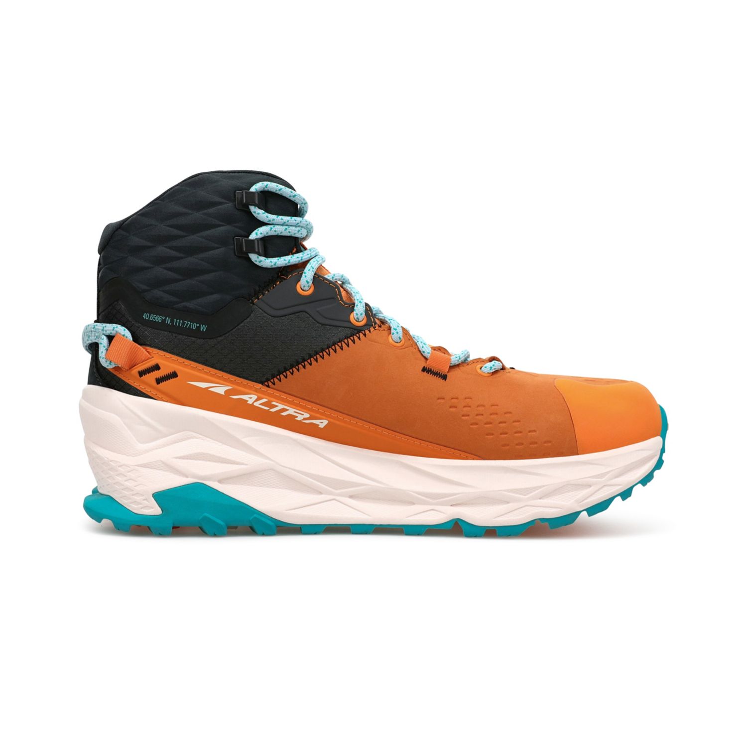 Dámské Turistické Boty Altra Olympus 5 Hike Mid Gtx Oranžové Šedé | CZ-59271369